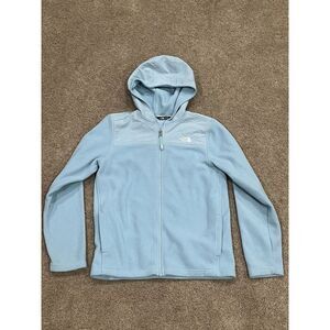 North Face Softshell Jacket Youth 18/20Blue Long Sleeve‎